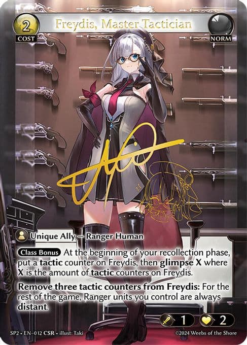 Freydis, Master Tactician (CSR)