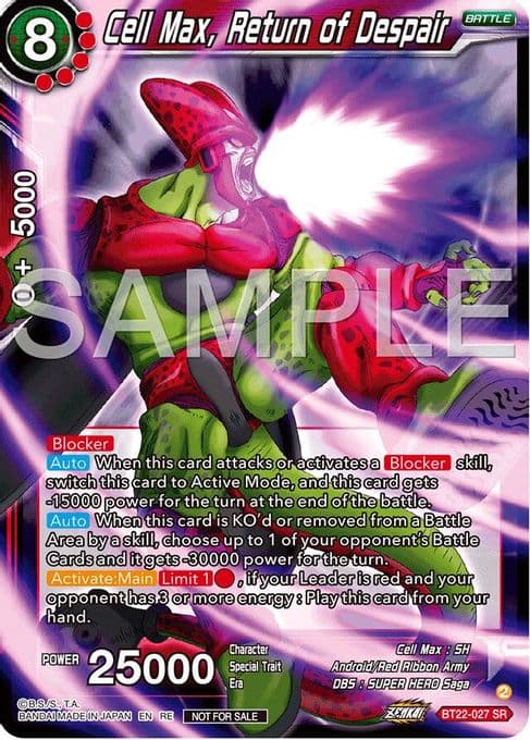Cell Max, Return of Despair (Deluxe Pack 2024 Vol.2)