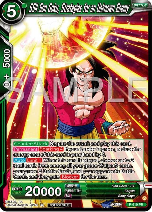 SS4 Son Goku, Strategies for an Unknown Enemy (Deluxe Pack 2024 Vol.2)