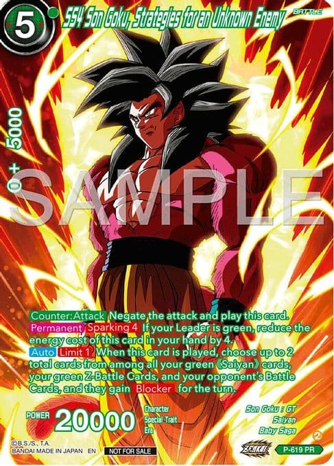 SS4 Son Goku, Strategies for an Unknown Enemy (Full Art) (Deluxe Pack 2024 Vol.2)