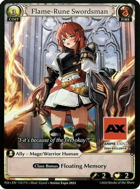 Flame-Rune Swordsman