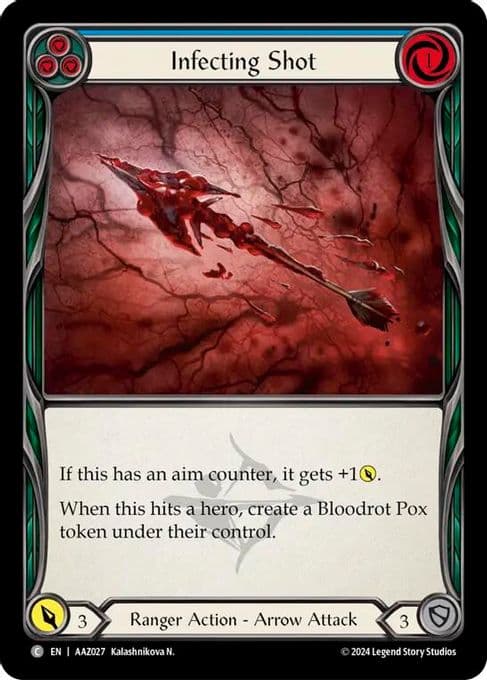 Infecting Shot (Blue)