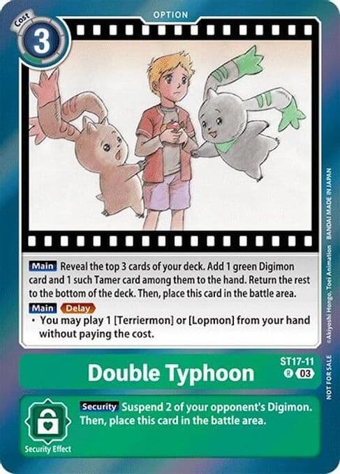 Double Typhoon (Secret Crisis: Movie Memorial Pack)