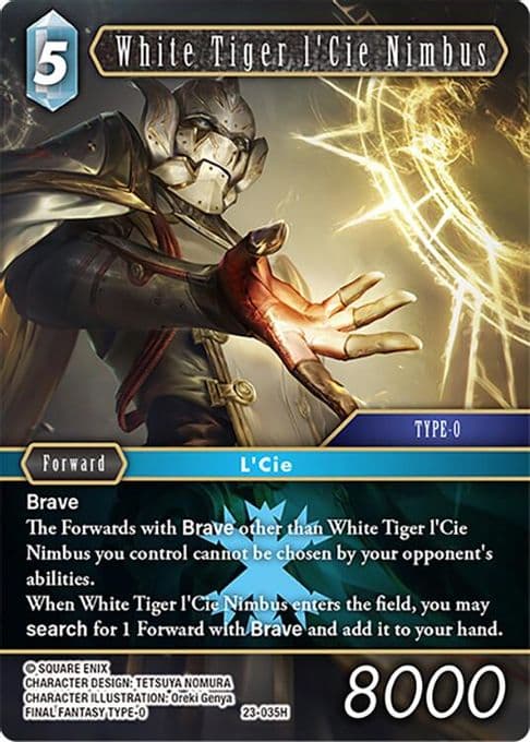 White Tiger l'Cie Nimbus