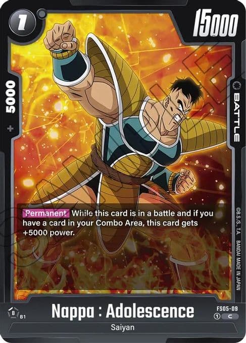 Nappa : Adolescence