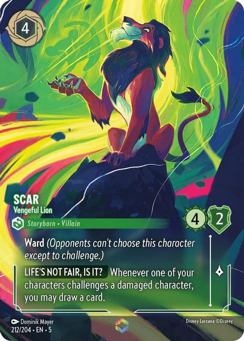 Scar - Vengeful Lion (Enchanted)