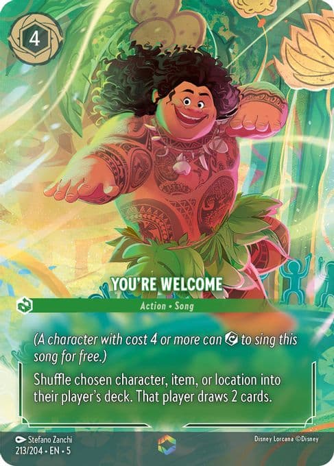 You're Welcome (Enchanted)