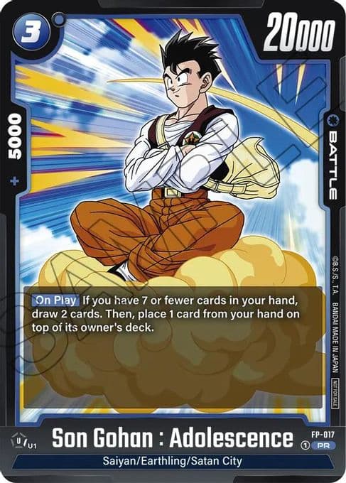 Son Gohan : Adolescence - FP-017