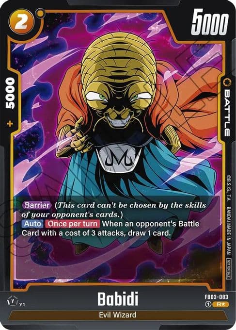 Babidi - FB03-083 (Championship Pack 02)