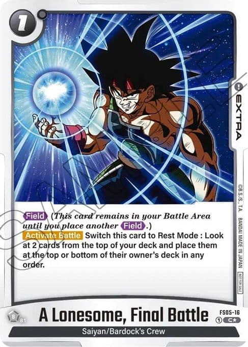 A Lonesome, Final Battle - FS05-16 (Championship Pack 02)