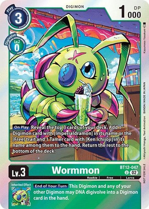 Wormmon - BT12-047 (Convention Promo 2024)