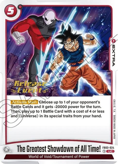 The Greatest Showdown of All Time!