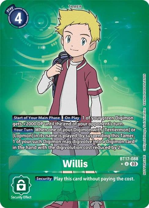 Willis (Box Promotion Pack: Secret Crisis)