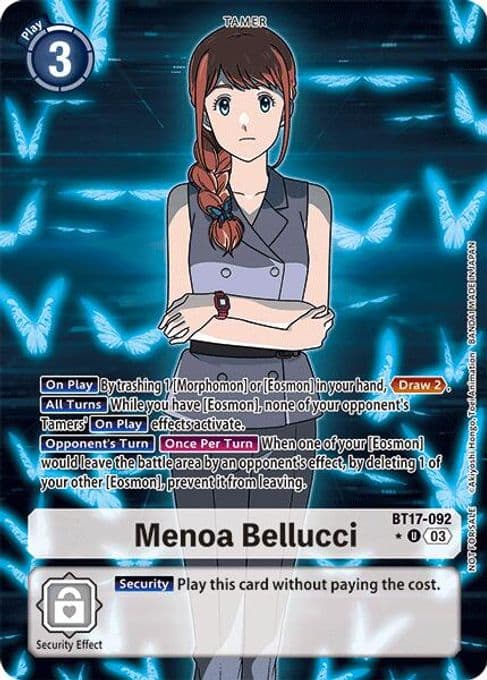 Menoa Bellucci (Box Promotion Pack: Secret Crisis)