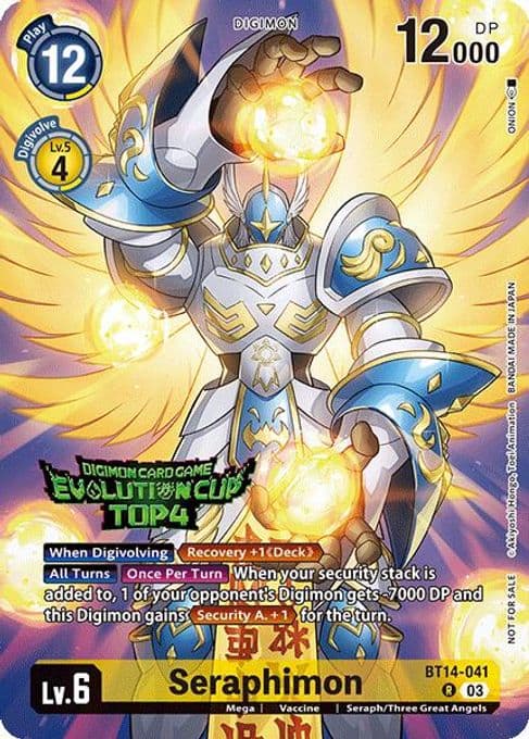 Seraphimon (August 2024 Evolution Cup Top 4)