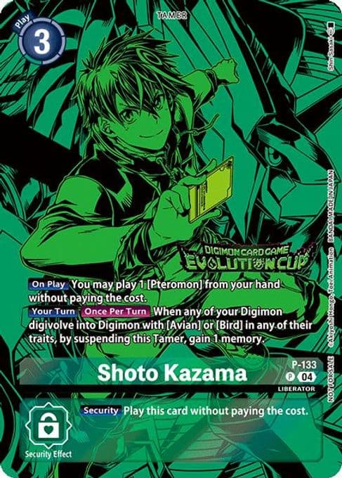 Shoto Kazama (August 2024 Evolution Cup Participant)