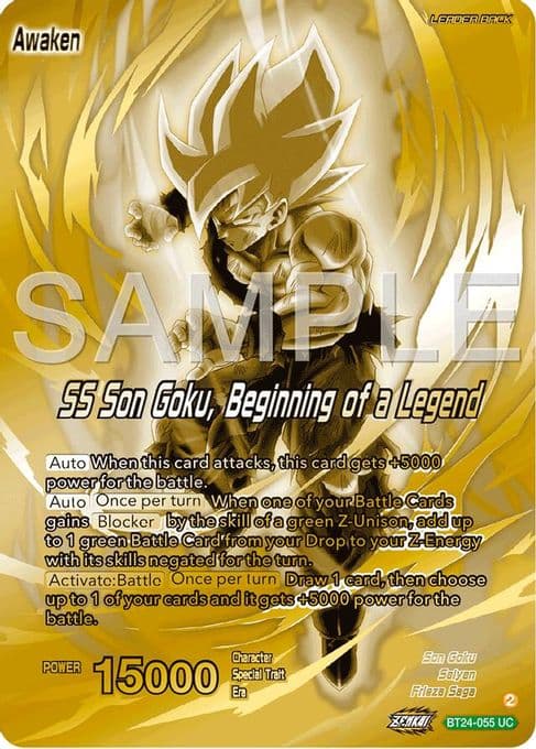Son Goku // SS Son Goku, Beginning of a Legend