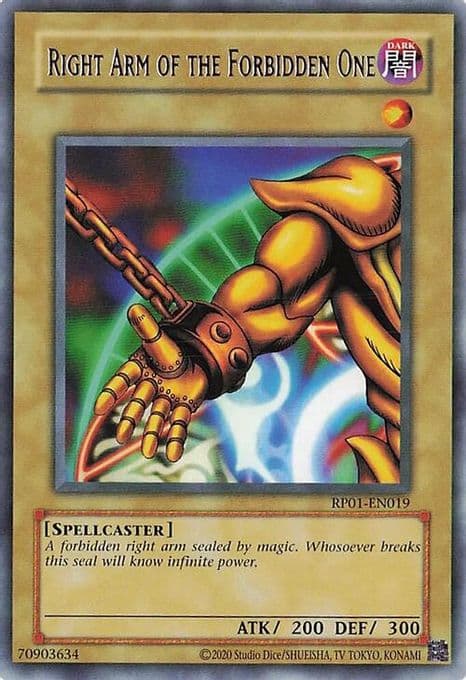 Right Arm of the Forbidden One