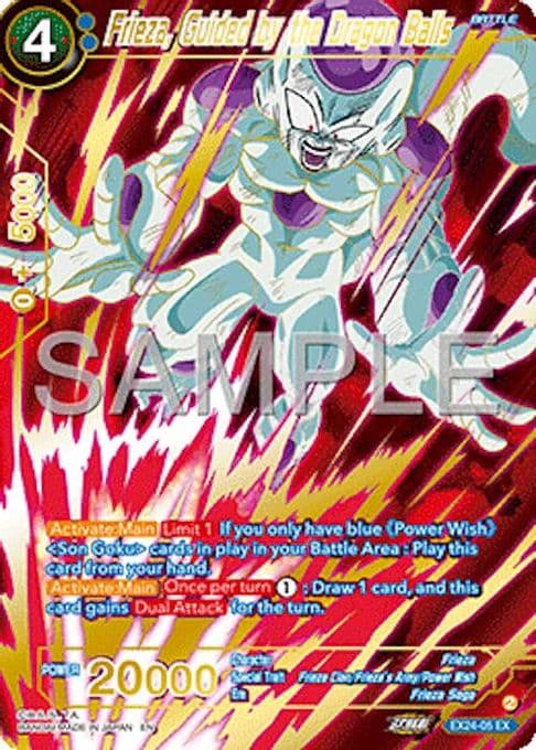 Frieza, Guided by the Dragon Balls