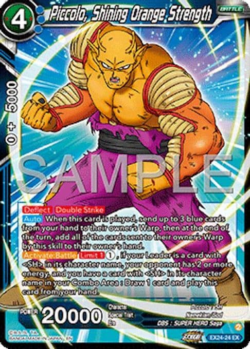 Piccolo, Shining Orange Strength