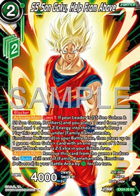 SS Son Goku, Help From Above