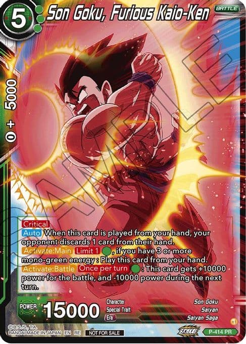 Son Goku, Furious Kaio-Ken (Deluxe Pack 2024 Vol.1)