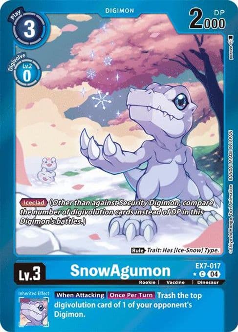 SnowAgumon (Foil)