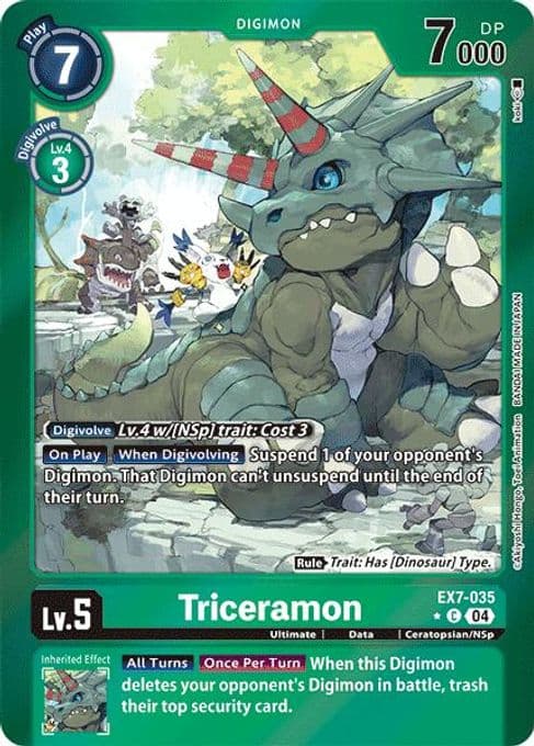 Triceramon (Foil)