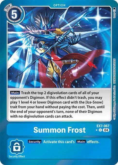 Summon Frost (Foil)