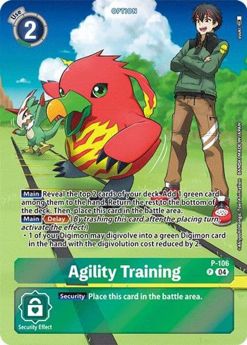 Agility Training (Starter Deck 18 Exclusive)