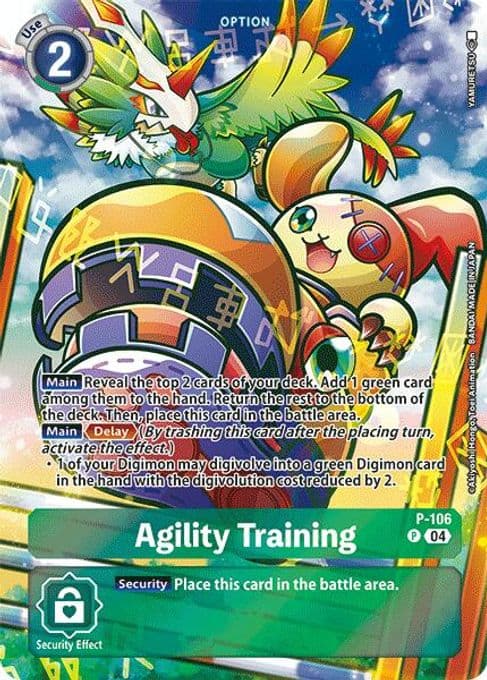 Agility Training (Starter Deck 19 Exclusive)