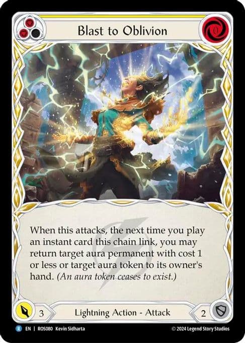 Blast to Oblivion (Yellow)