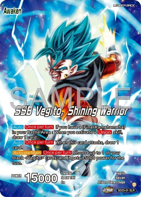Son Goku & Vegeta // SSB Vegito, Shining Warrior