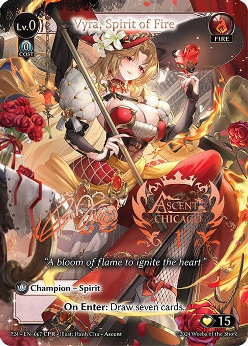 Vyra, Spirit of Fire (CPR)