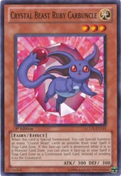 Crystal Beast Ruby Carbuncle