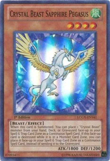 Crystal Beast Sapphire Pegasus