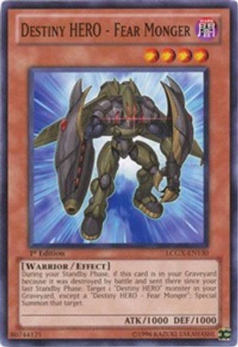 Destiny HERO - Fear Monger