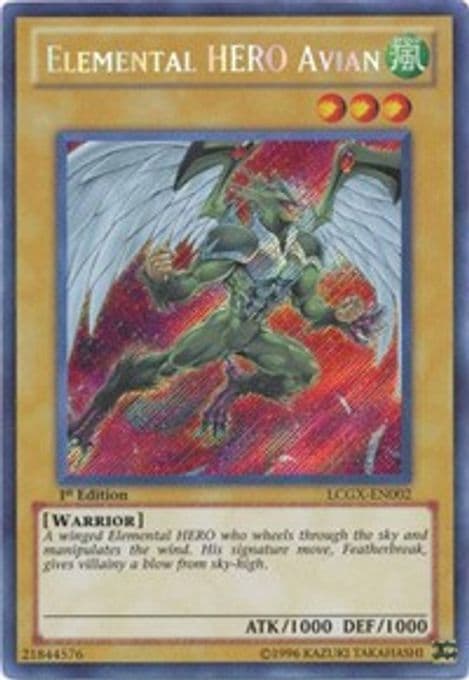 Elemental HERO Avian (Alternate Art)