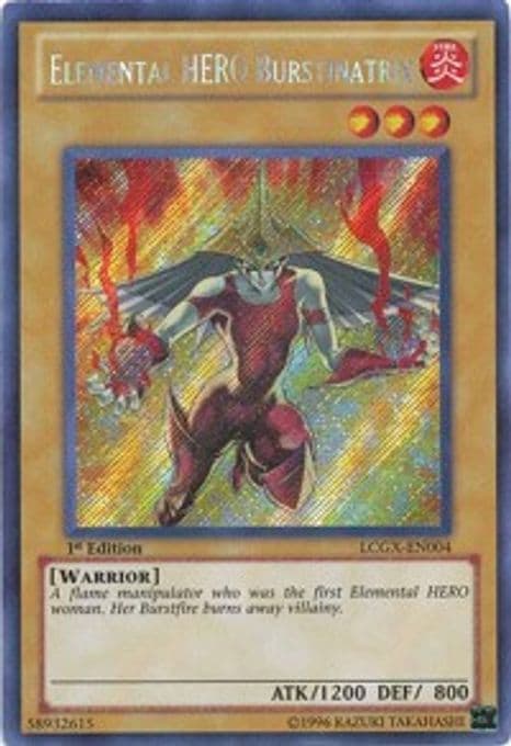Elemental HERO Burstinatrix (Alternate Art)