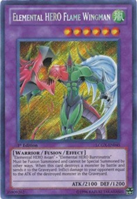 Elemental HERO Flame Wingman