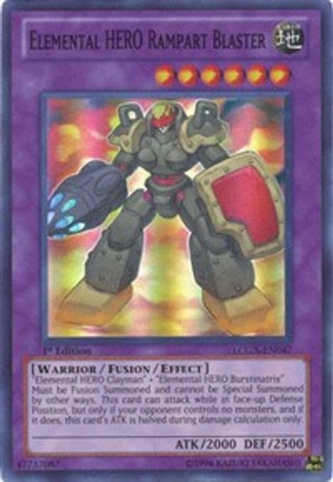 Elemental HERO Rampart Blaster