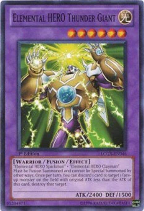 Elemental HERO Thunder Giant