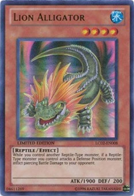 Lion Alligator