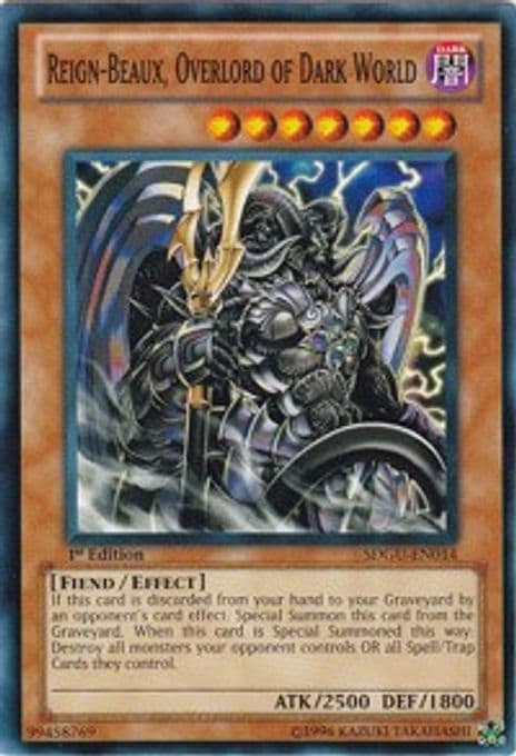 Reign-Beaux, Overlord of Dark World