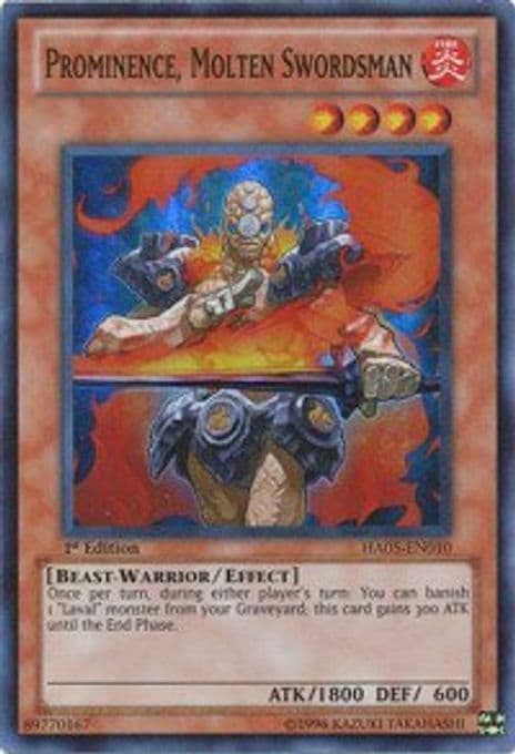 Prominence, Molten Swordsman