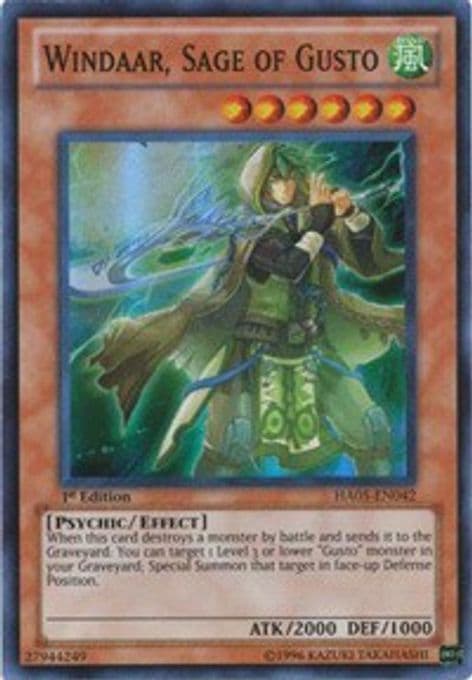 Windaar, Sage of Gusto