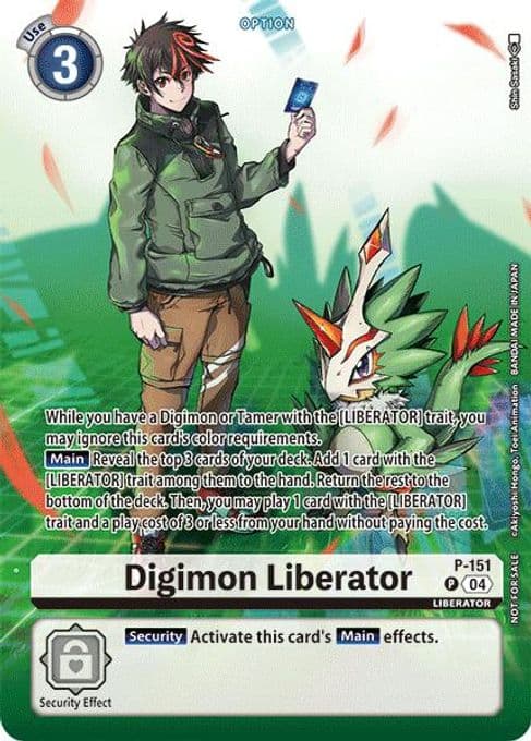 Digimon Liberator - P-151 (Legend Pack 2024)