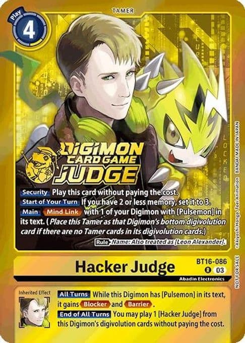 Hacker Judge (Judge Pack 6)