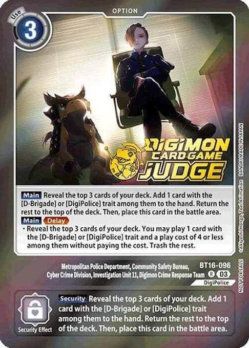 Metropolitan Police Department, Community Safety Bureau, Cyber Crime Division... (Judge Pack 6)