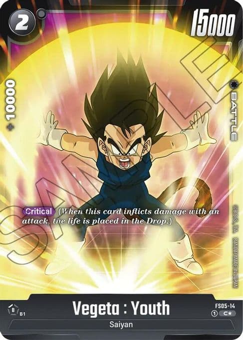 Vegeta : Youth (Bonus Pack Alternate Art)